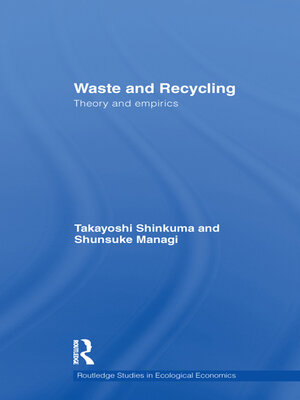cover image of Waste and Recycling